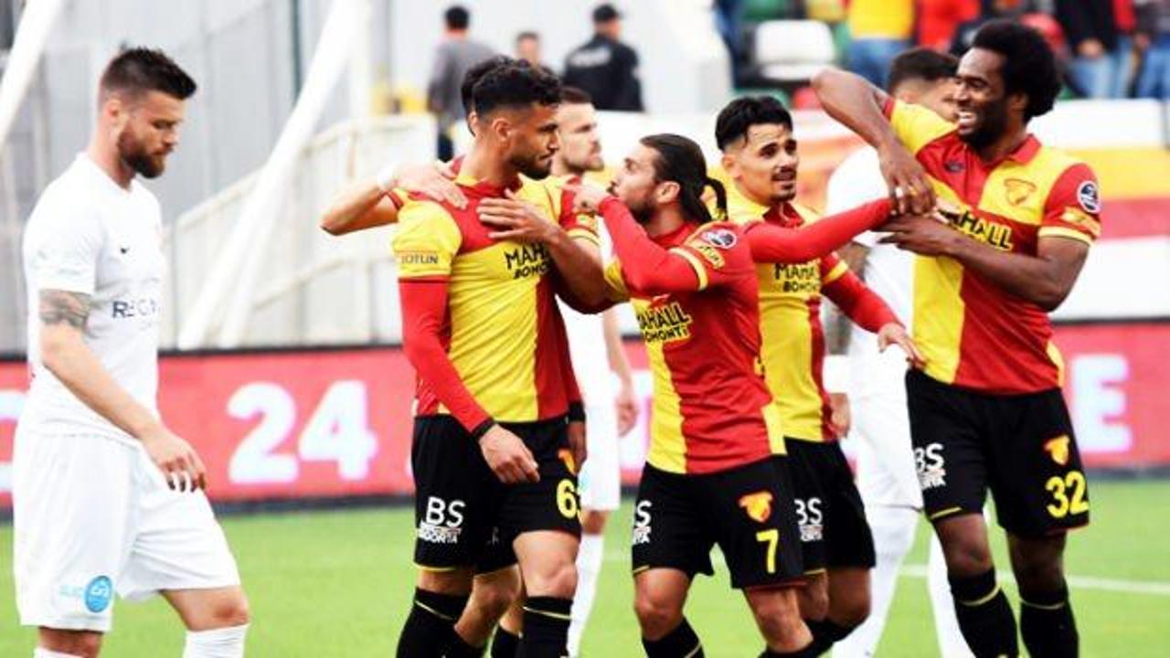 Göztepe'den 4 gollü hayati galibiyet!