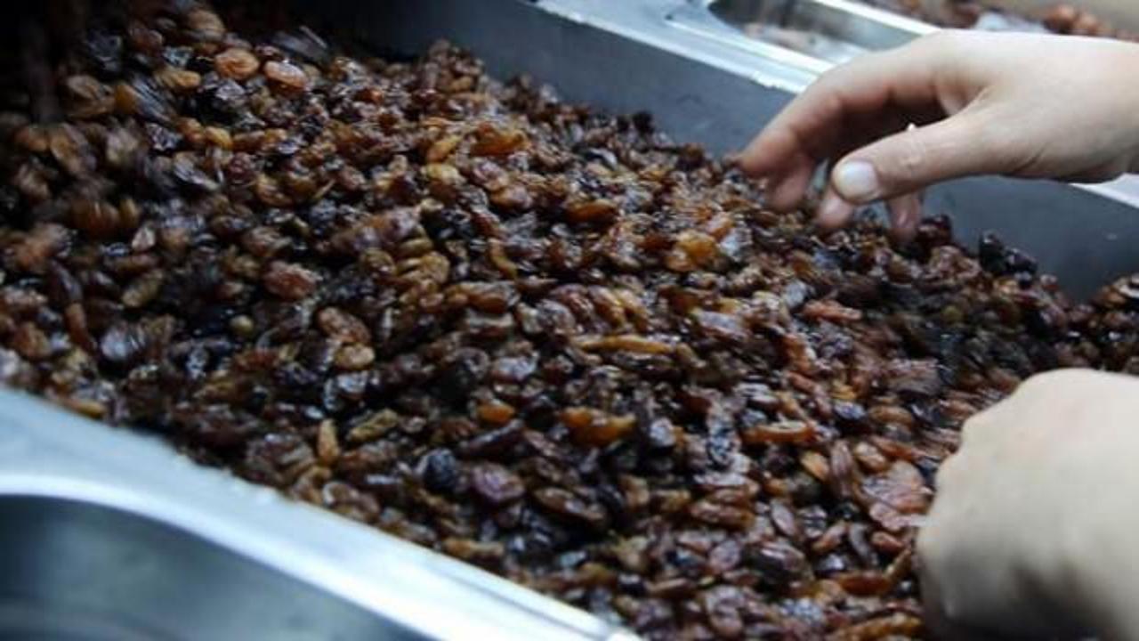 Kuru üzüm ihracatı 365 milyon dolara ulaştı