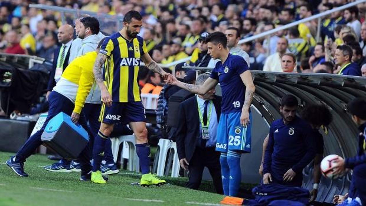 Fenerbahçe'de Mehmet topal sakatlandı