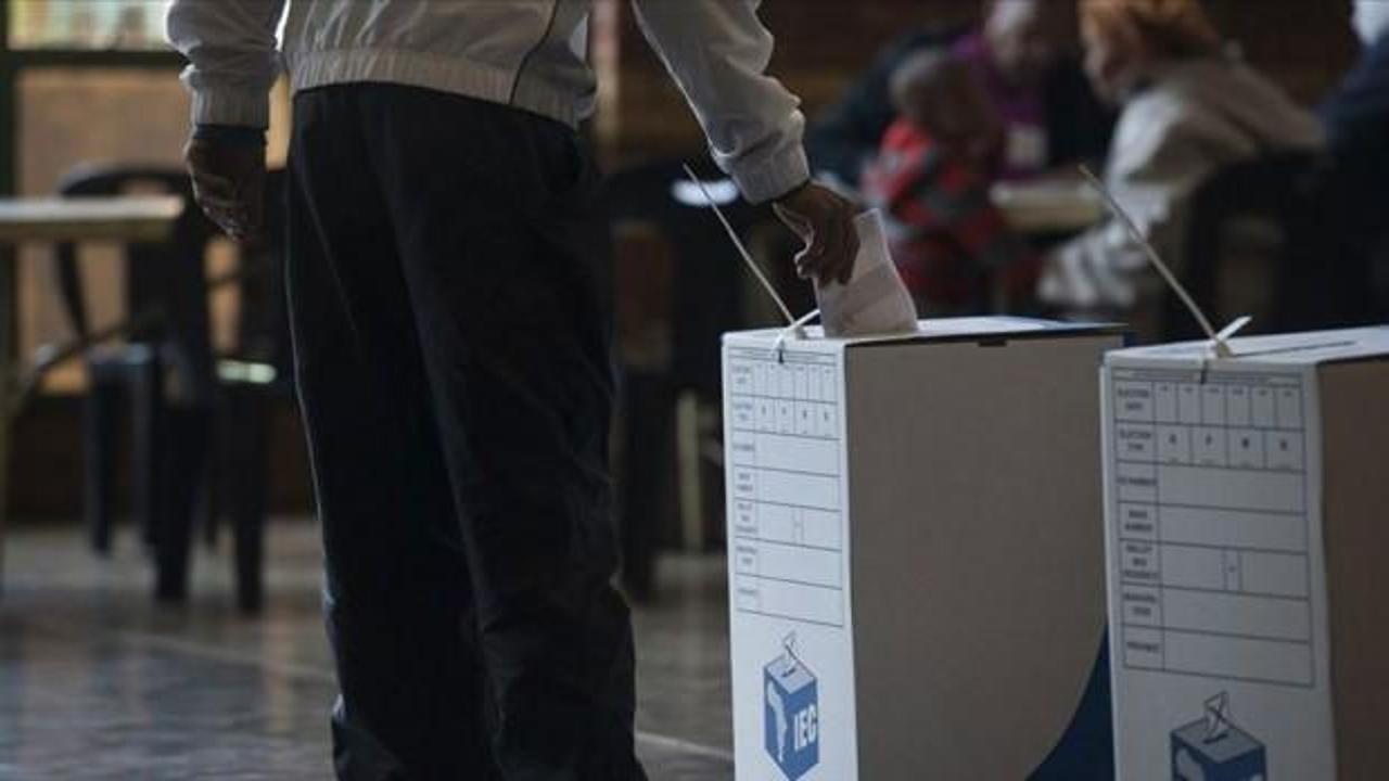 Güney Afrika'da seçimler sonuçlandı! 35 parti itiraz etti