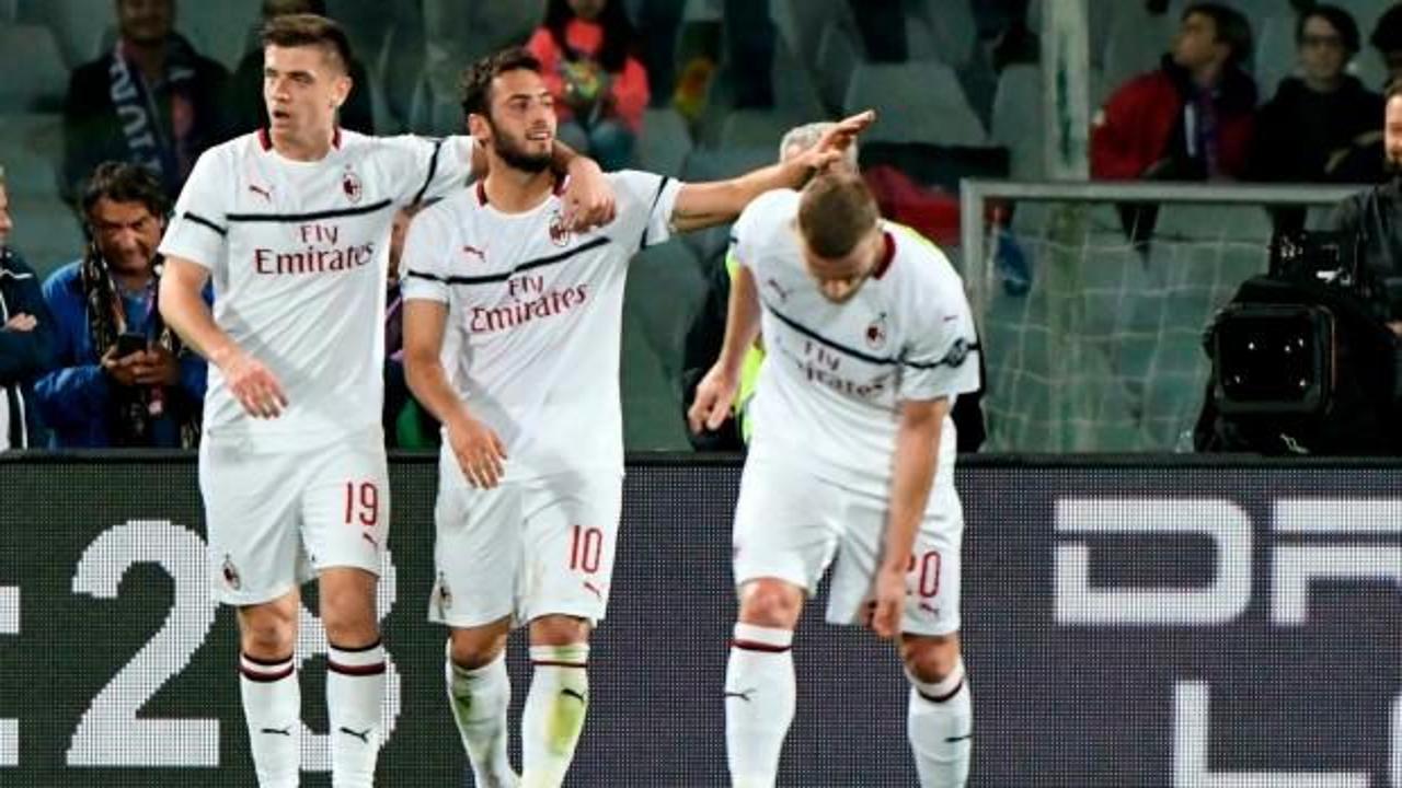 Hakan Çalhanoğlu attı, Milan kazandı