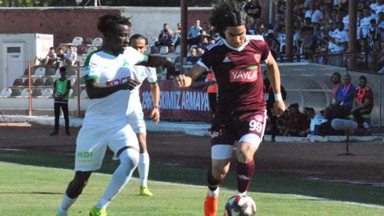 Hatayspor tek golle kazanmayı başardı!