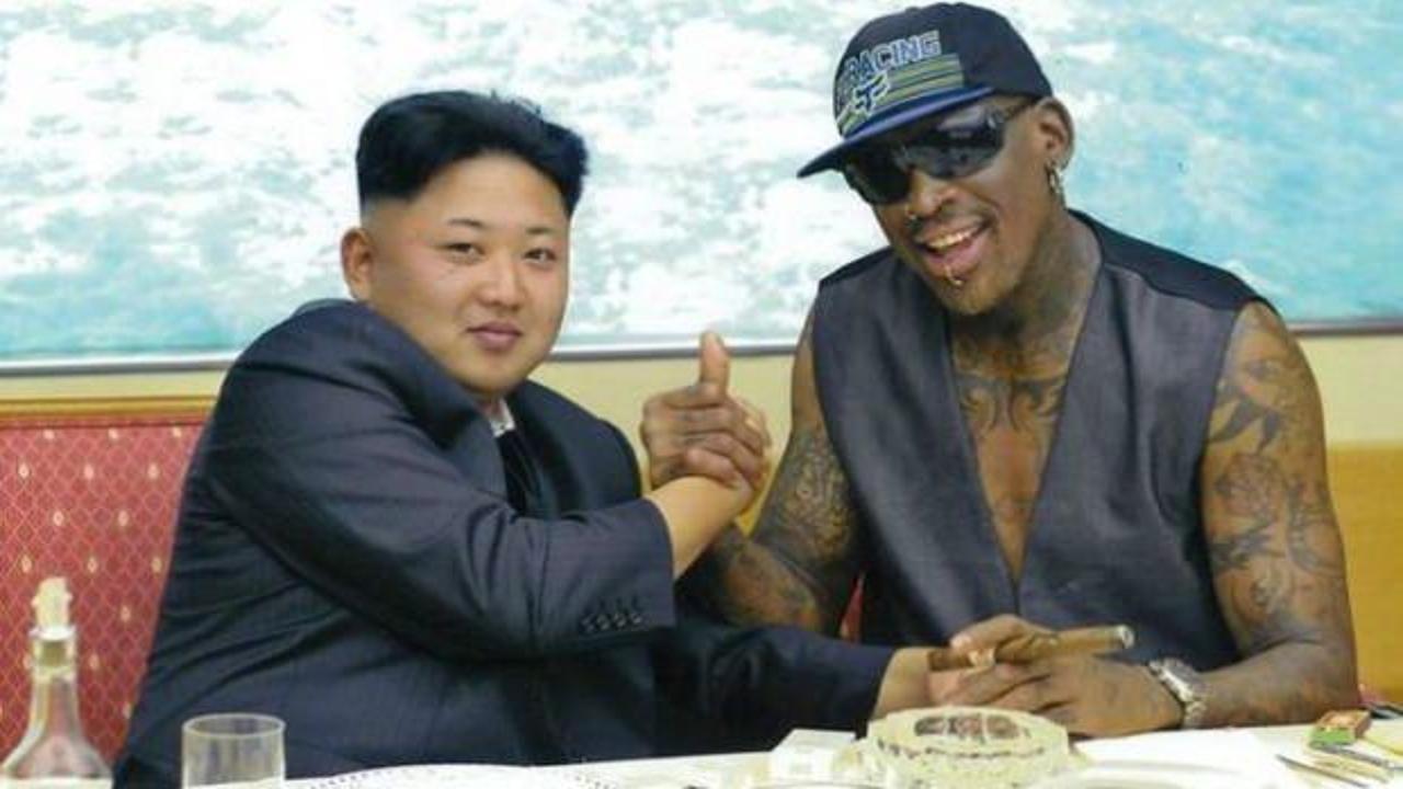 Kim Jong Un pes dedirtti! Barış için NBA yıldızlarını istiyor