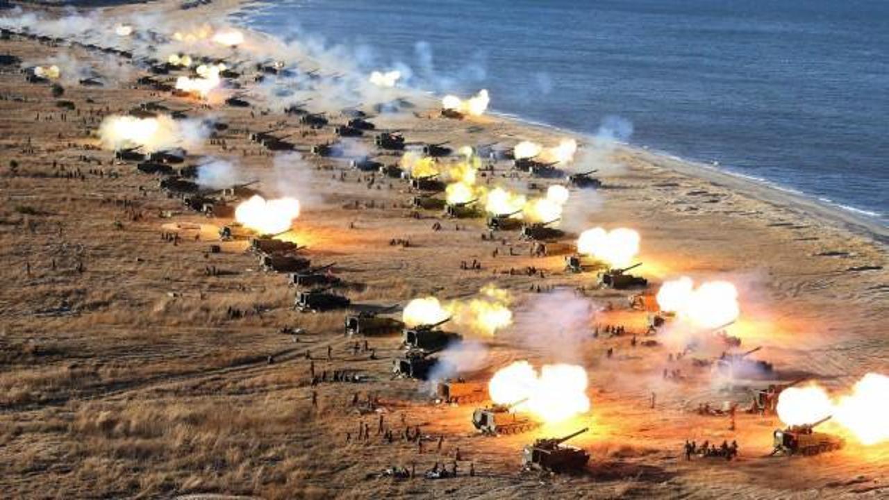 Kuzey Kore 'tanımlanamayan silahları' ateşledi