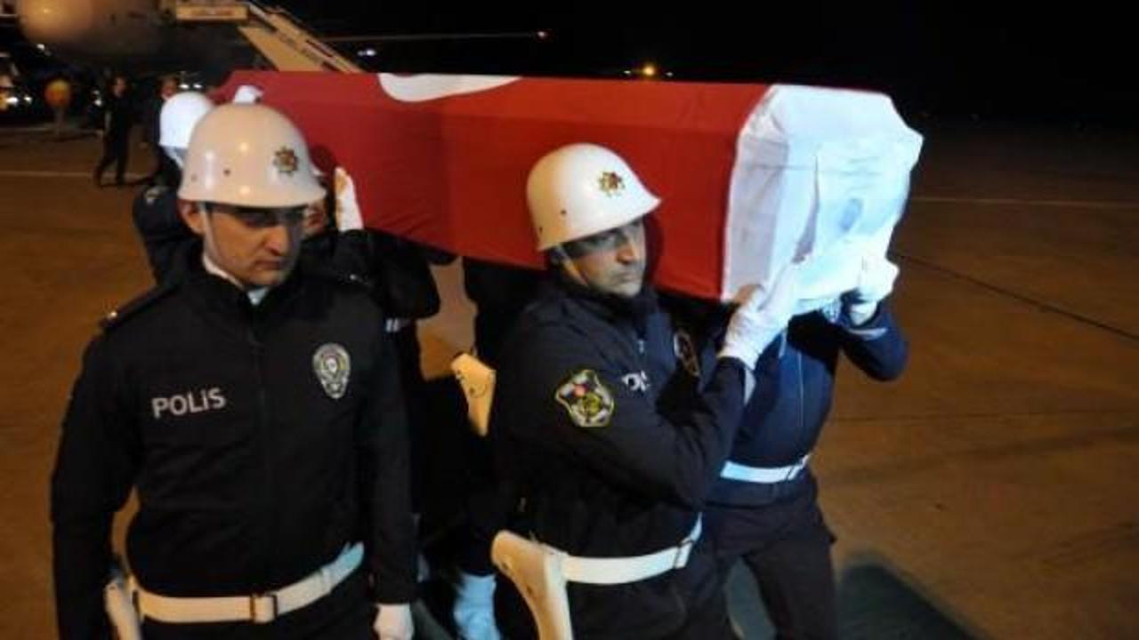 Şehit polis Ateş'in cenazesi Bayburt'a uğurlandı