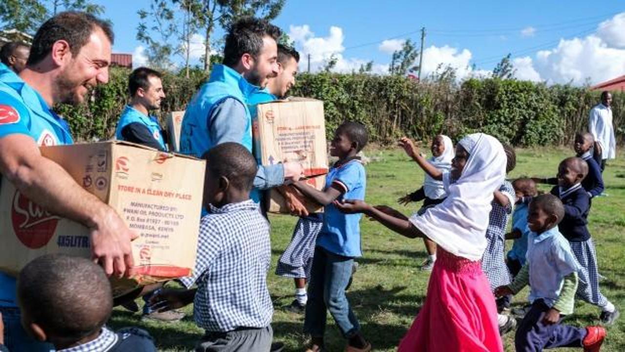 Türkiye Diyanet Vakfı'nın yardımları Kenya’da yüzleri güldürdü