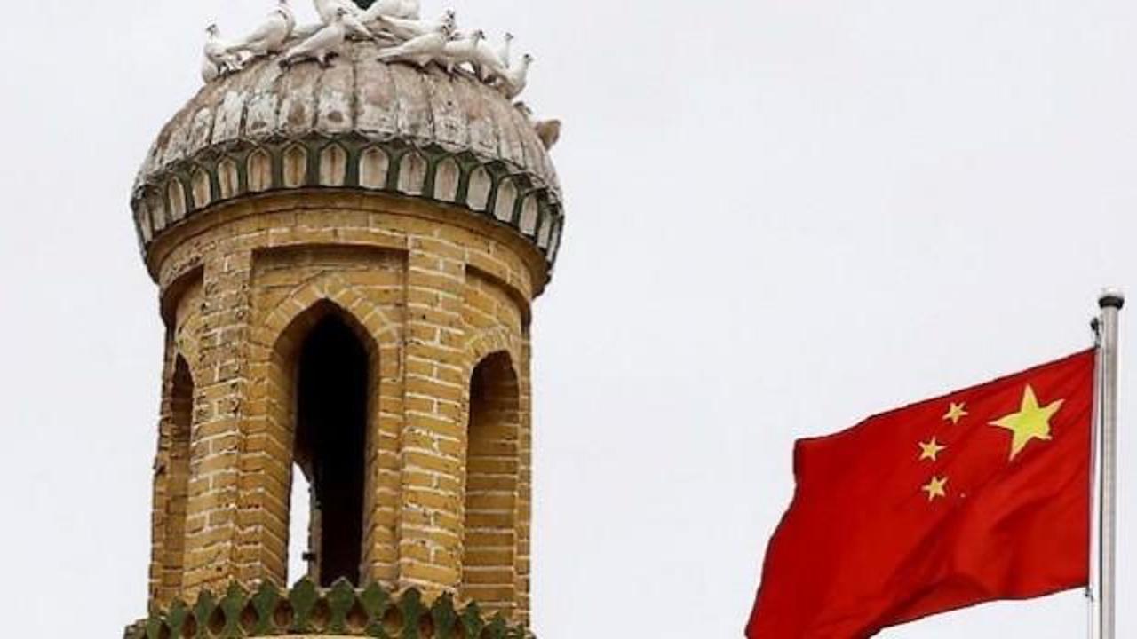 Uydudan tespit edildi! Çin camileri yıkıyor
