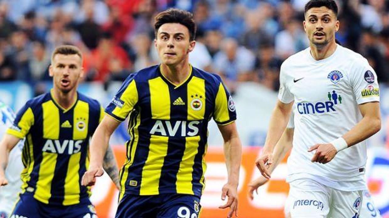 Fenerbahçe'de Eljif Elmas için yeni karar!