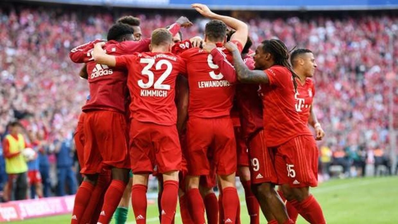 Bayern Münih şampiyonluğunu ilan etti