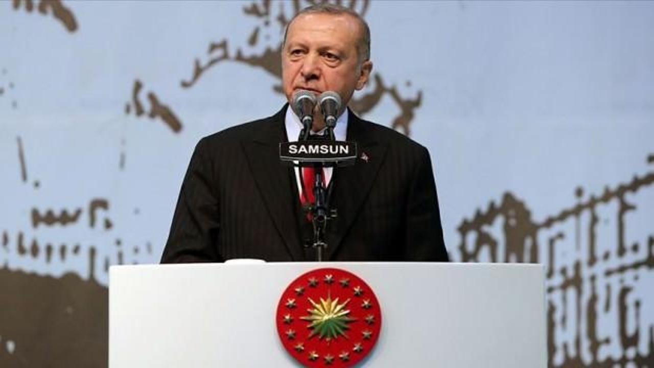 Erdoğan: Bizim kızıl elmamız da büyük ve güçlü Türkiye'nin inşasıdır