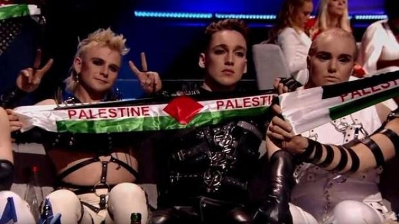  Eurovision finaline Filistin damgası