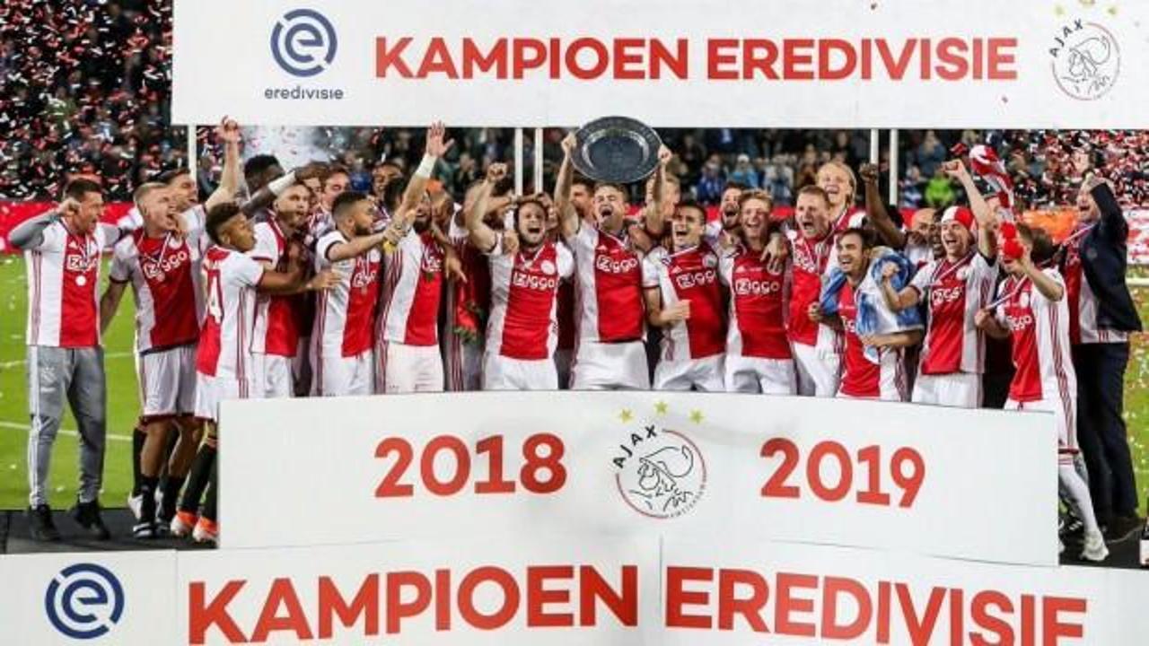 Hollanda'da şampiyon Ajax oldu!