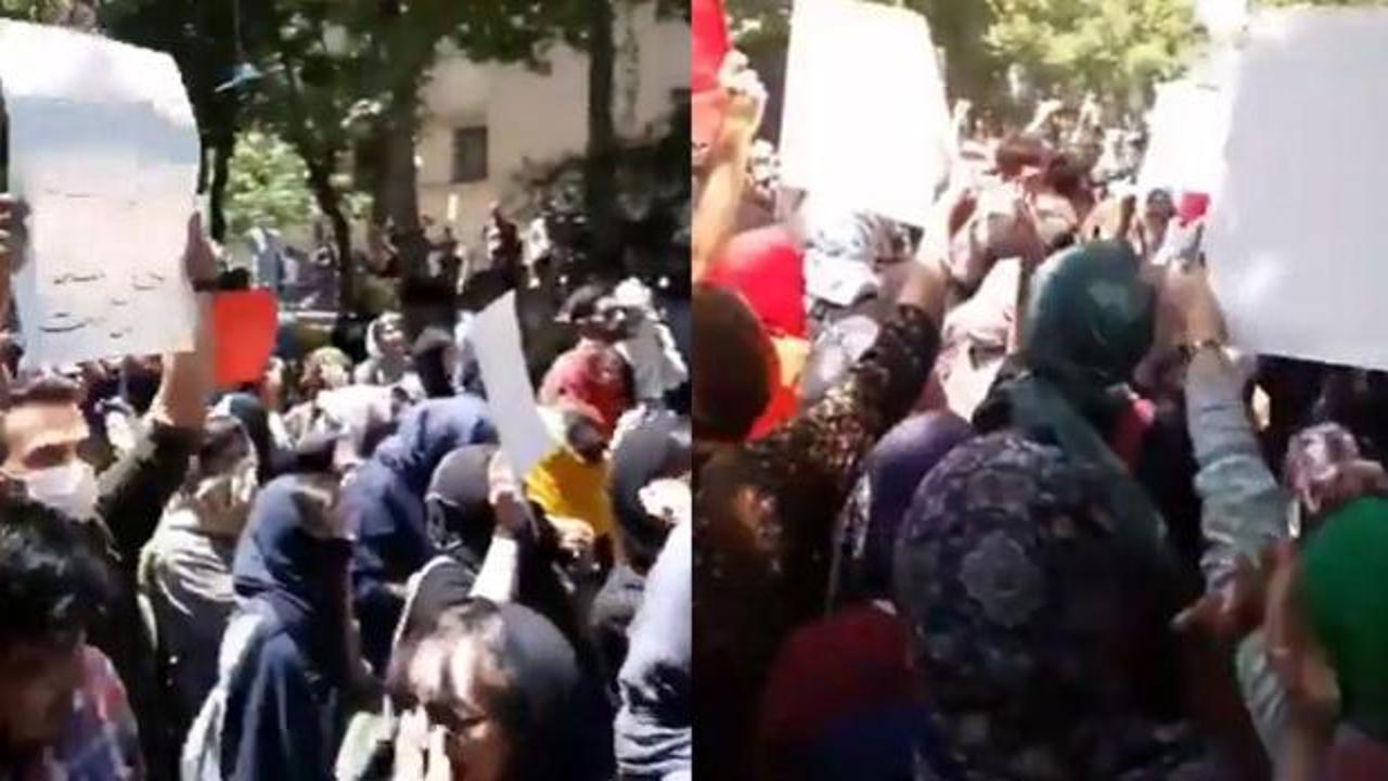 İran'da başörtüsü protesto edildi