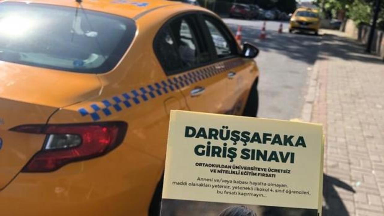 İstanbul taksileri, Darüşşafaka için yollarda
