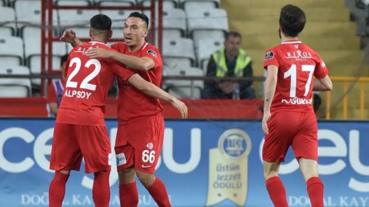 Antalyaspor Avrupa aşkına Malatya'yı devirdi