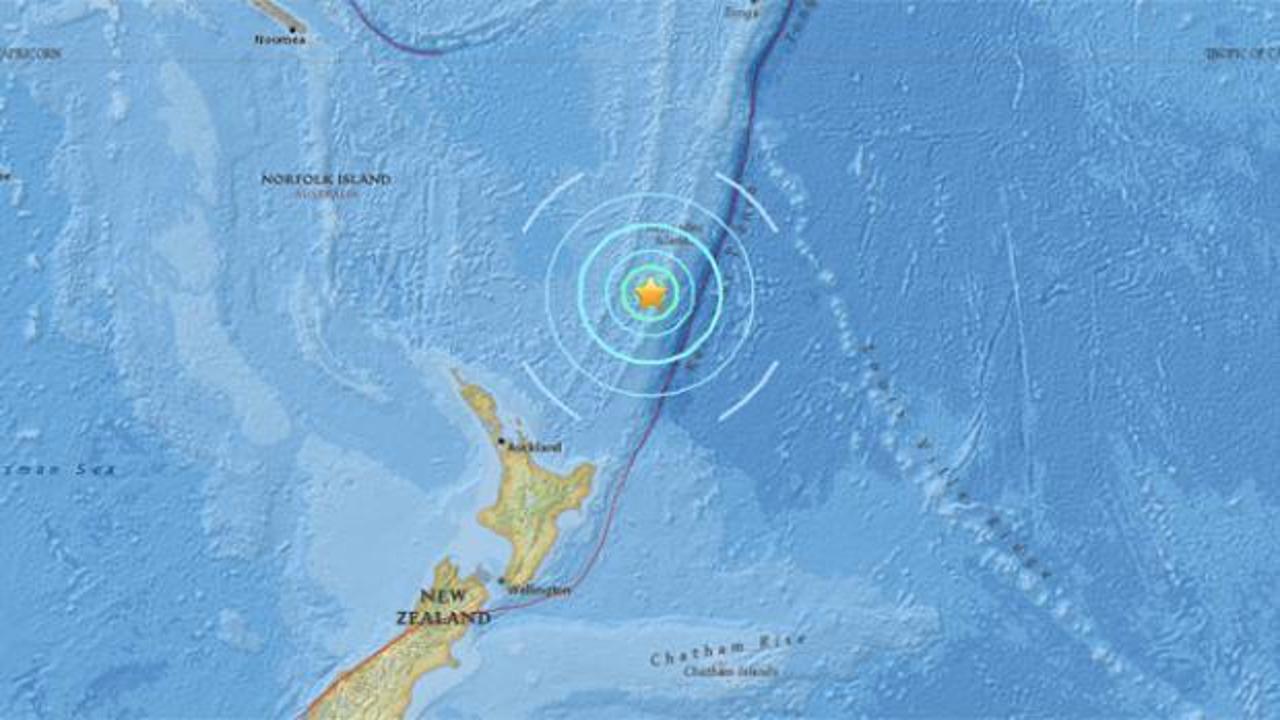 Pasifik Okyanusu'nda korkutan deprem!