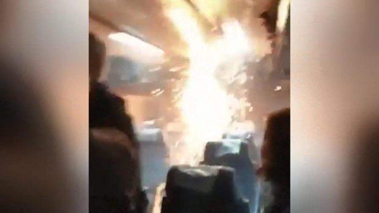 Şili'de yolcu treninde patlama!