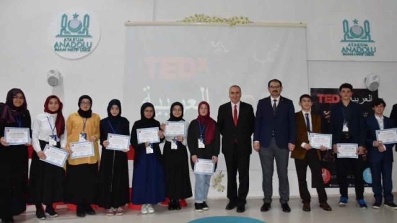 'TEDx Arapça' Türkiye'de ilk defa Atakum Anadolu İHL'de gerçekleşti