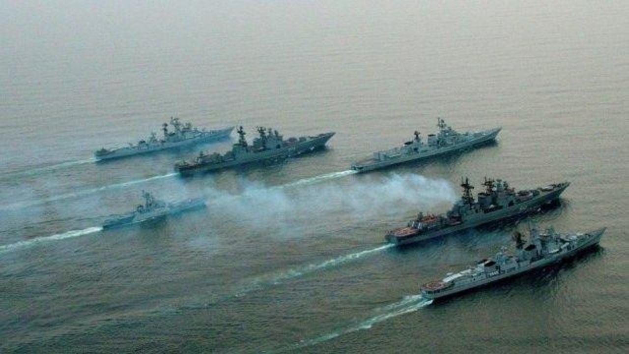Çin donanması ABD'yi geride bıraktı!