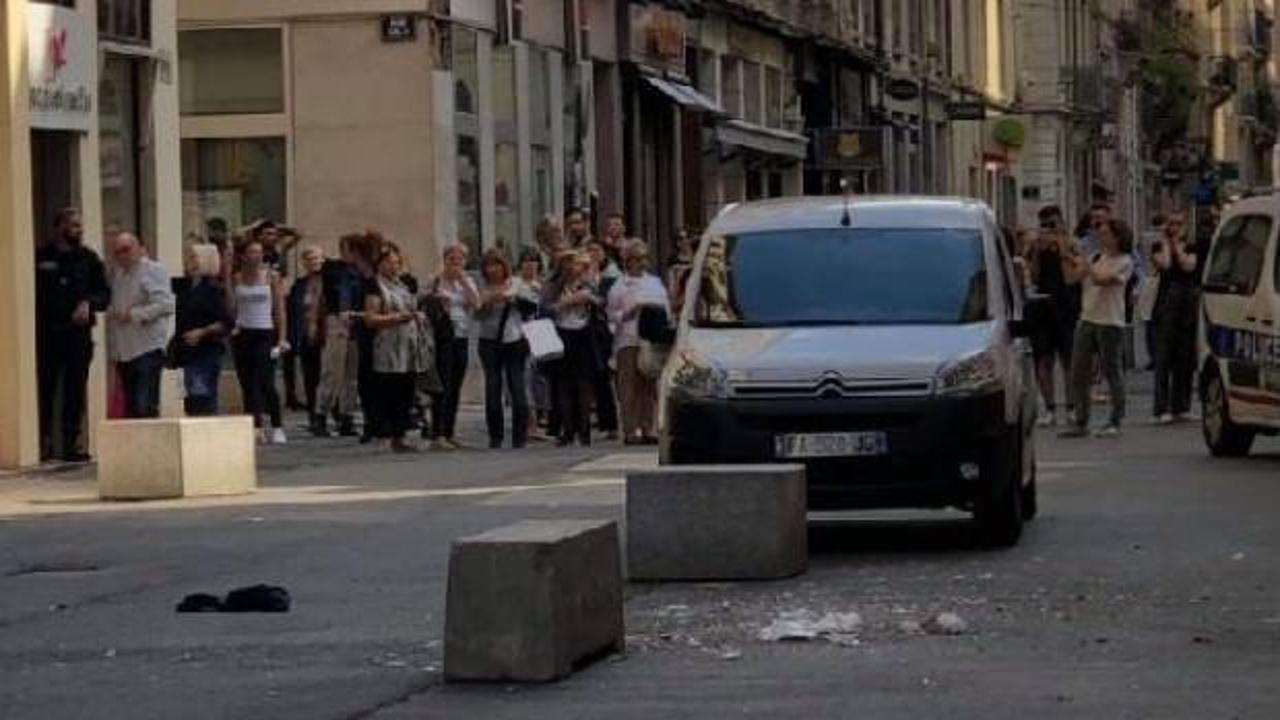 Fransa’da bombalı saldırı! Yaralılar var!