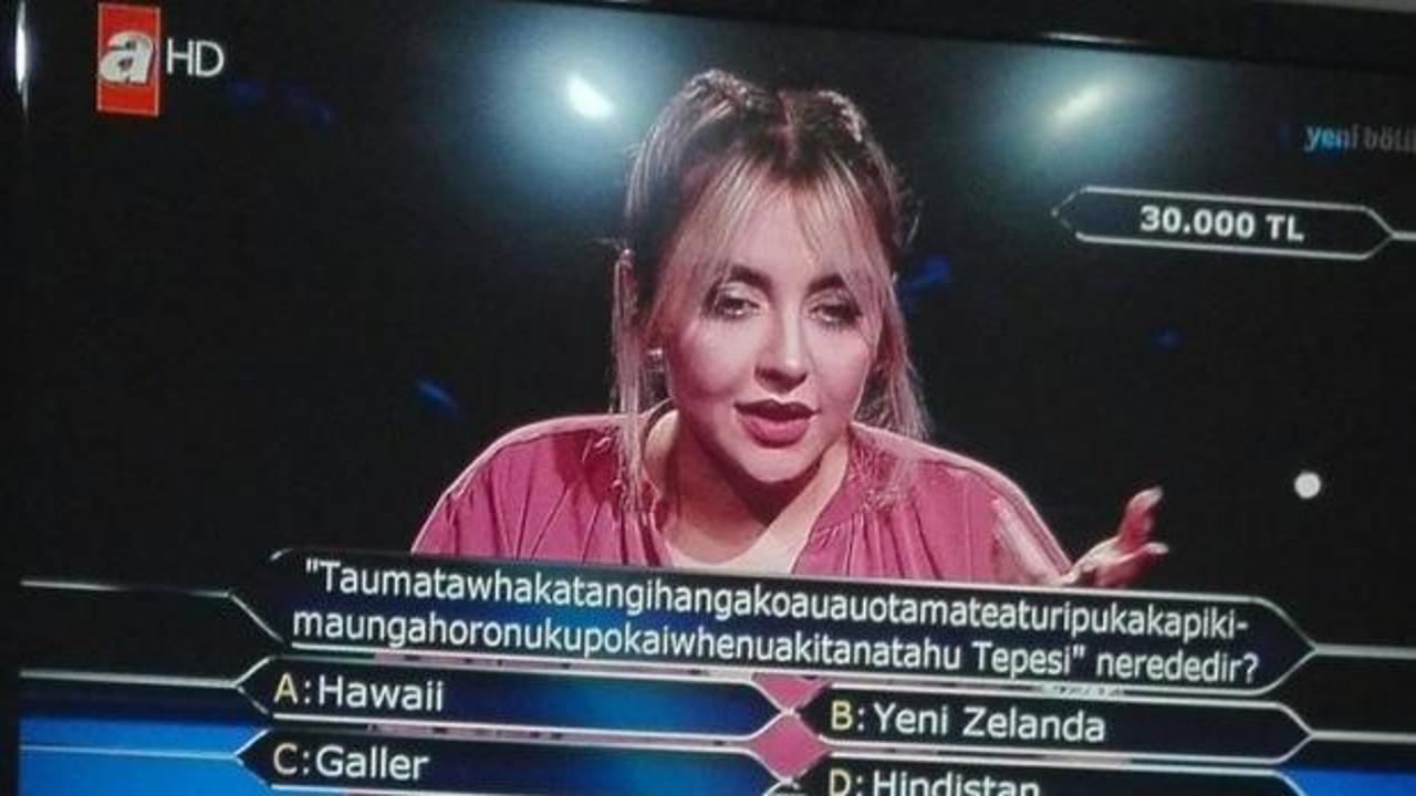 Kim Milyoner Olmak İster'de seyirciye k&uuml;&ccedil;&uuml;k dilini yutturan soru!