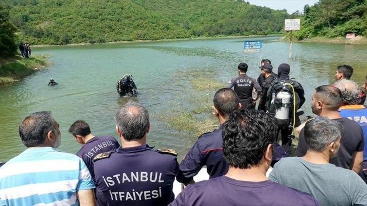 Alibeyköy'de baraja giren çocuklardan kahreden haber