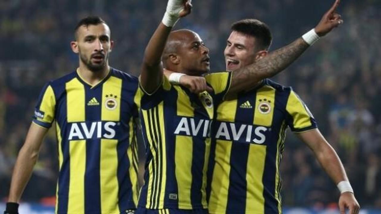 Andre Ayew, Fenerbahçe'ye veda etti!