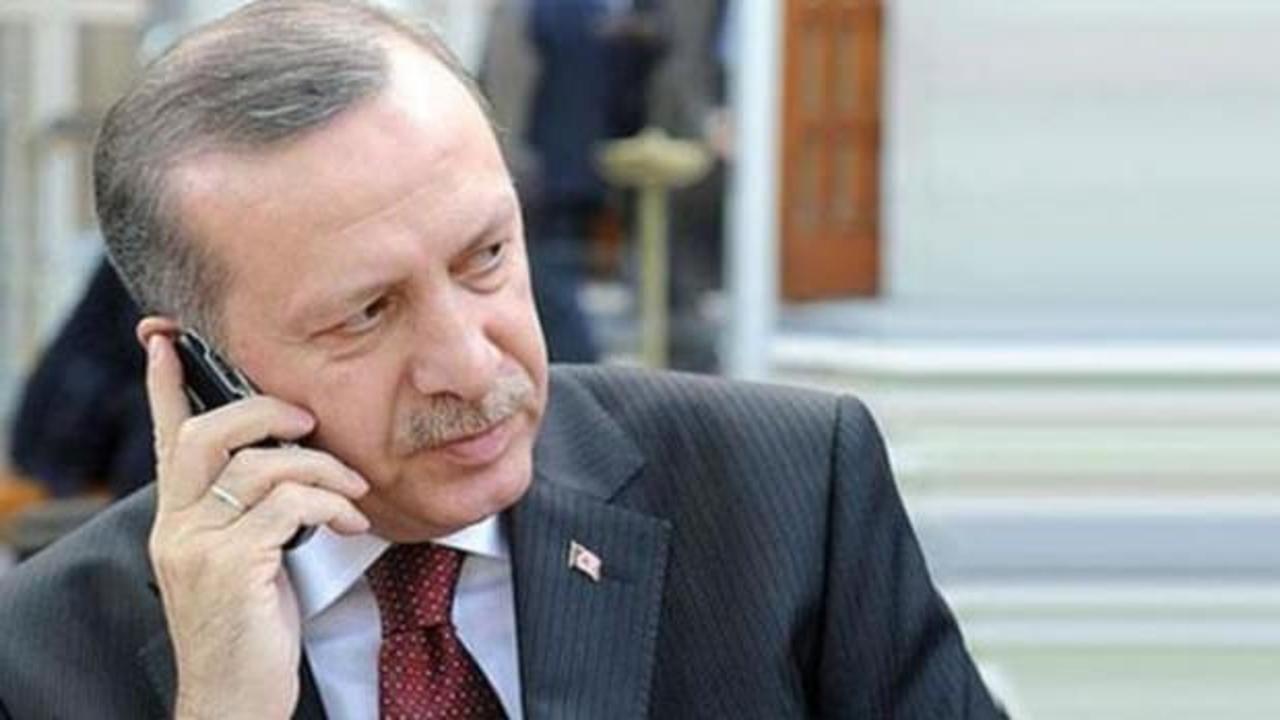Başkan Erdoğan Barzani ile görüştü