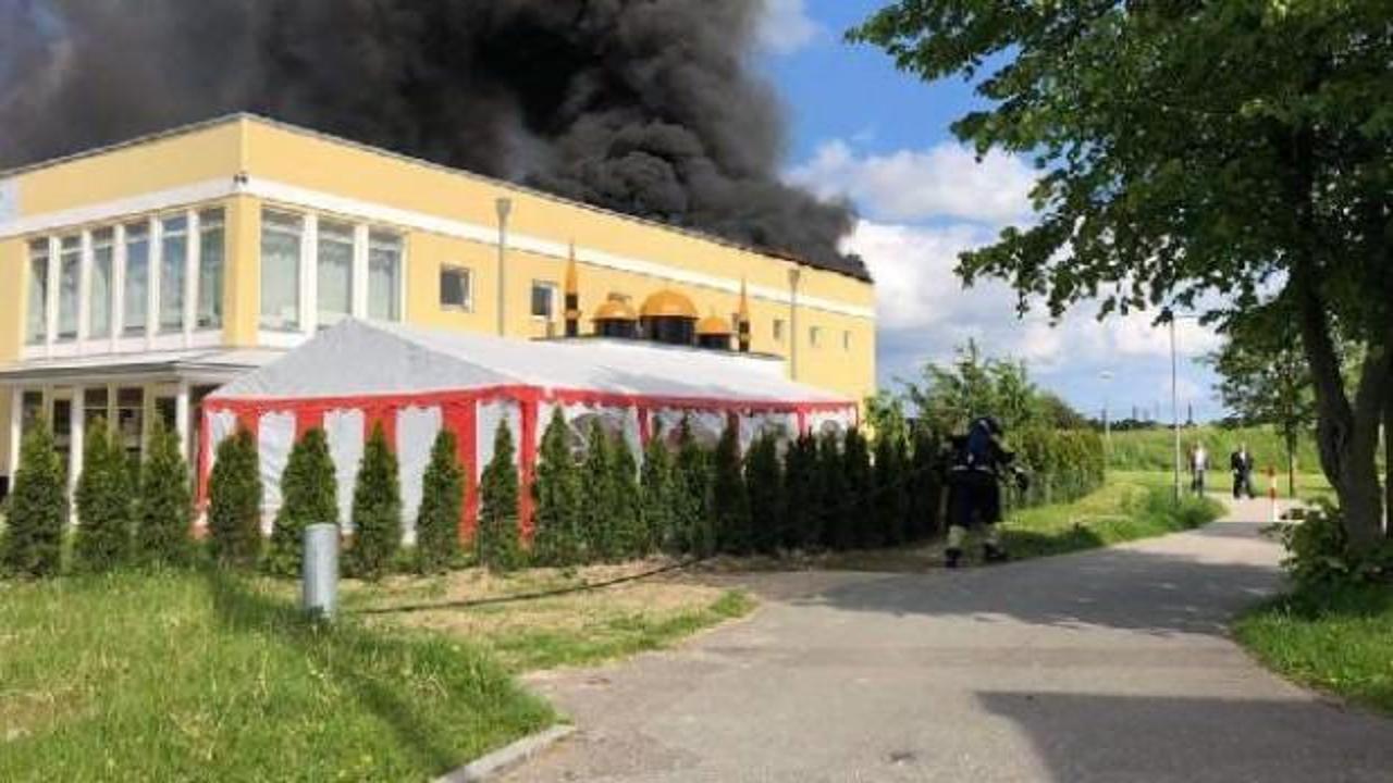 Danimarka'da Diyanet Vakfı’na bağlı camide yangın