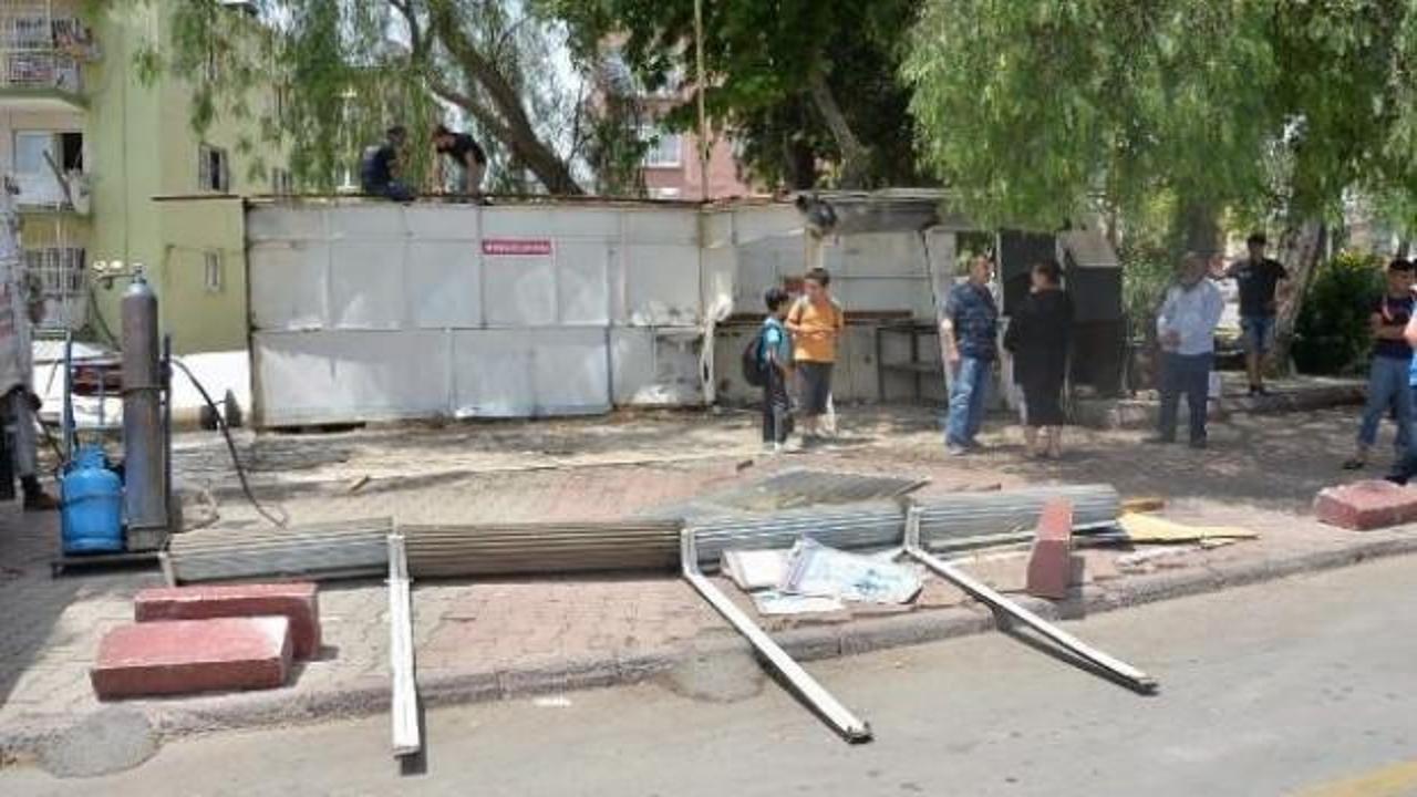 Kendisini uyaran kebapçıya dehşeti yaşattı