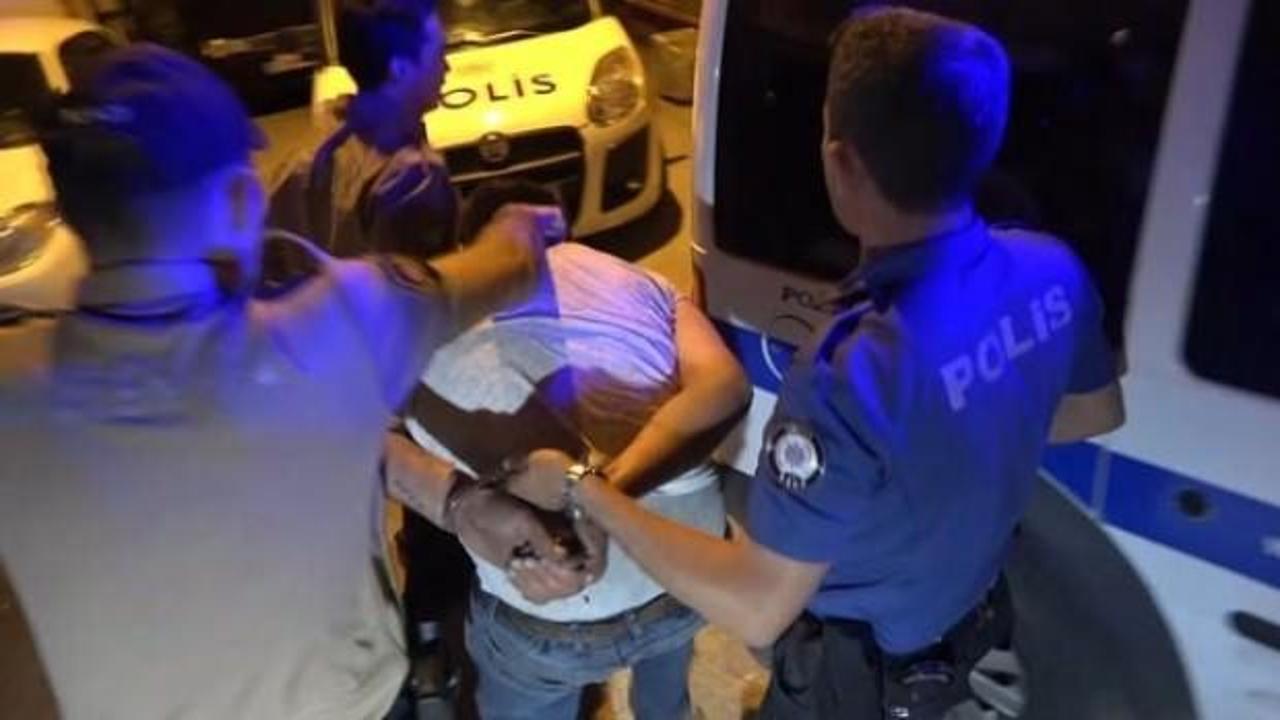Tornavidayla polise saldırdı! Vatandaş devreye girdi