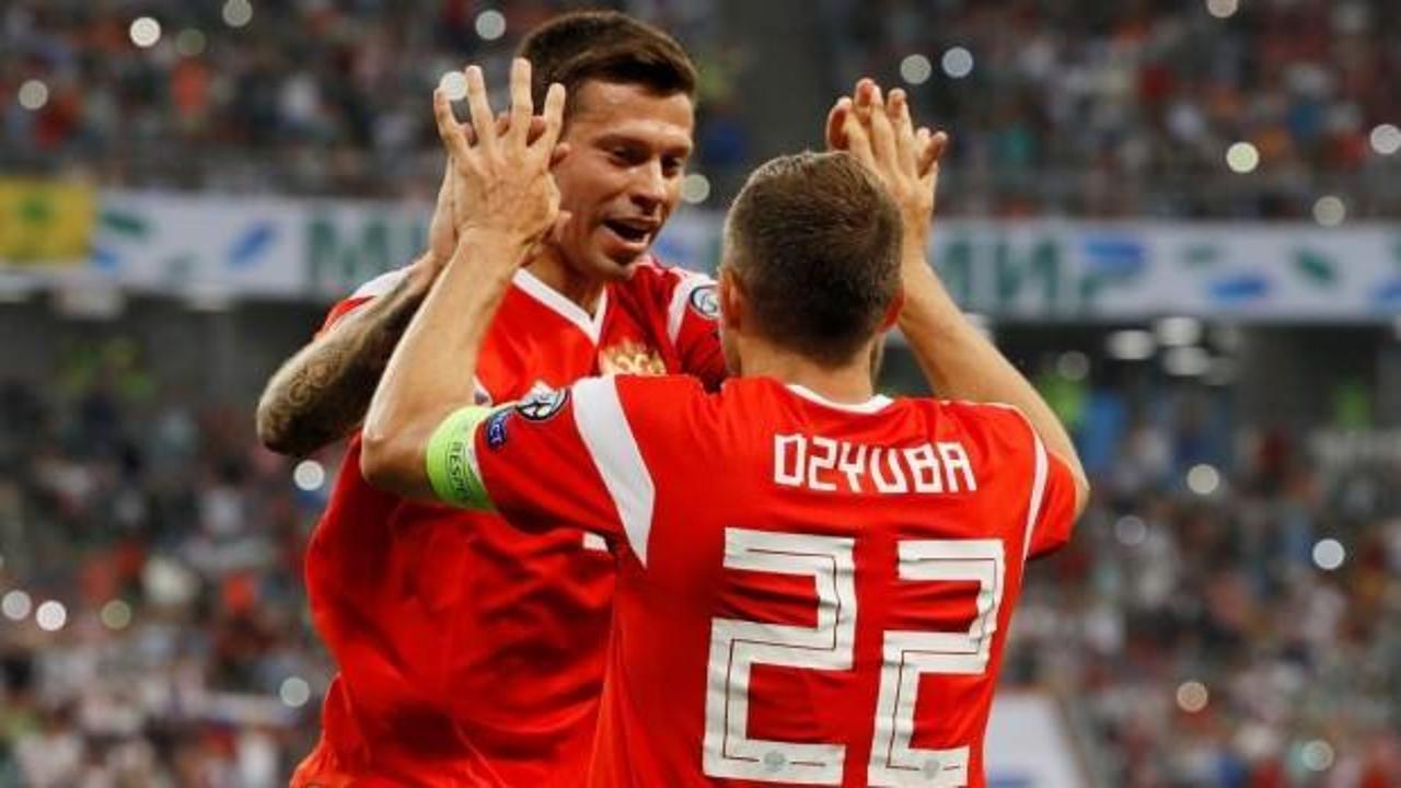 Rusya gol oldu yağdı! San Marino'yu ezdi geçti