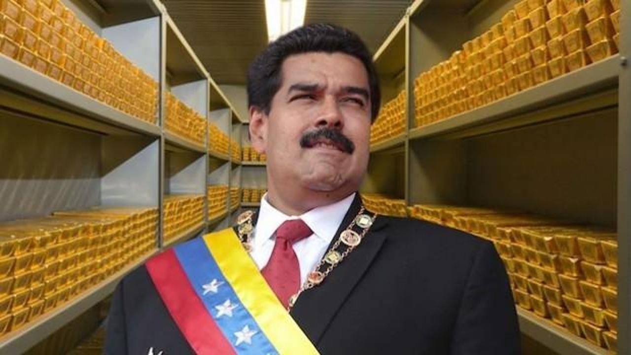 Venezuela'nın tonlarca altınına el koydular