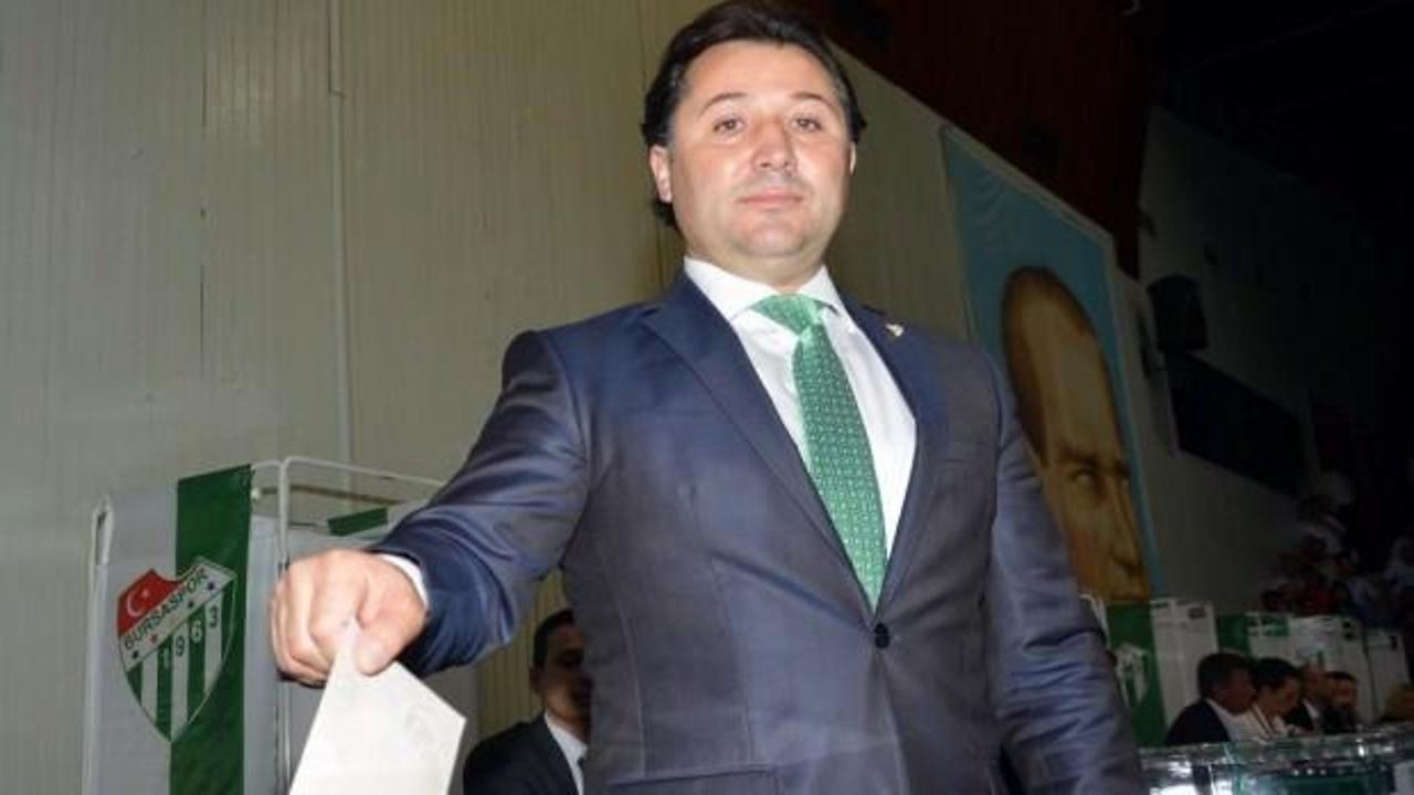 Bursaspor'da başkanlığa tek aday