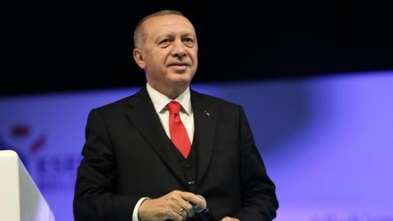 Erdoğan'dan Türk Kızılayı mesajı
