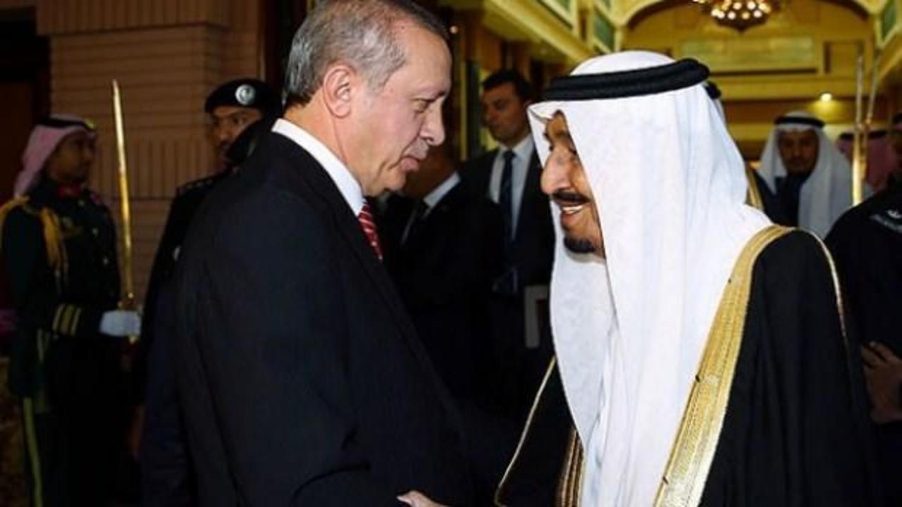 Erdoğan Kral Selman ile görüştü!