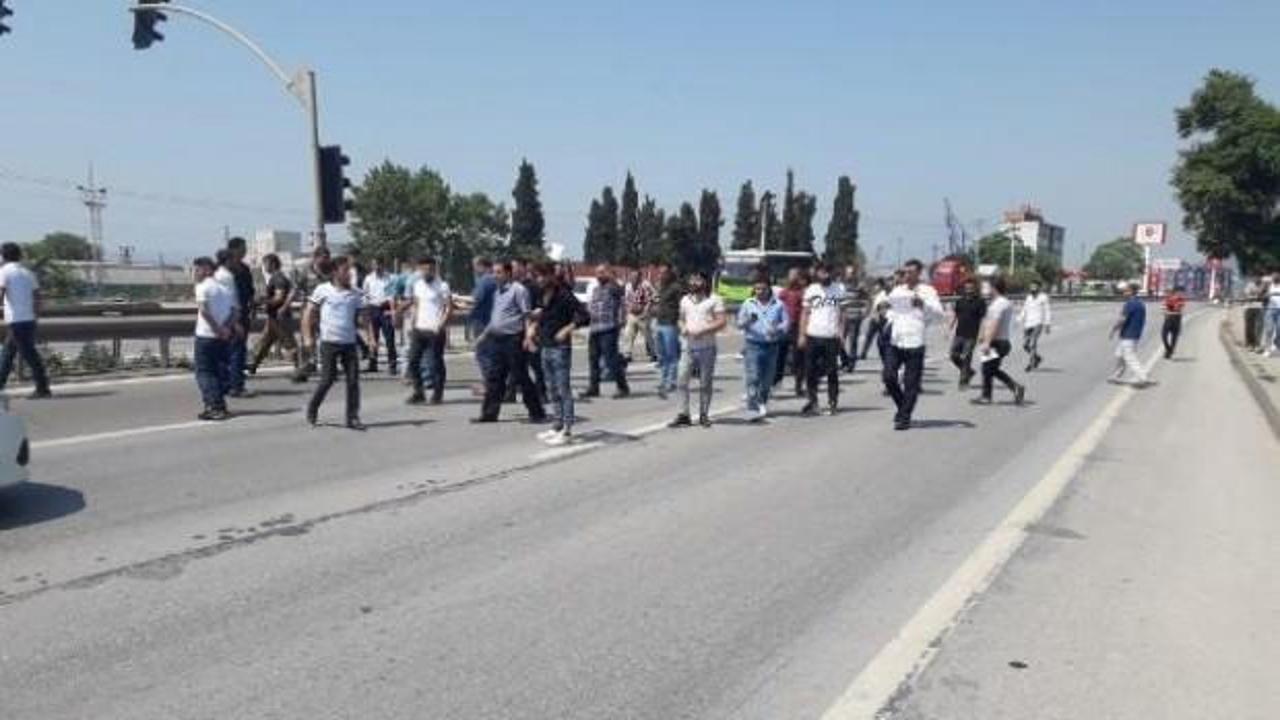 &Ouml;mer'in &ouml;ld&uuml;ğ&uuml; yolda '&uuml;st ge&ccedil;it' eylemi