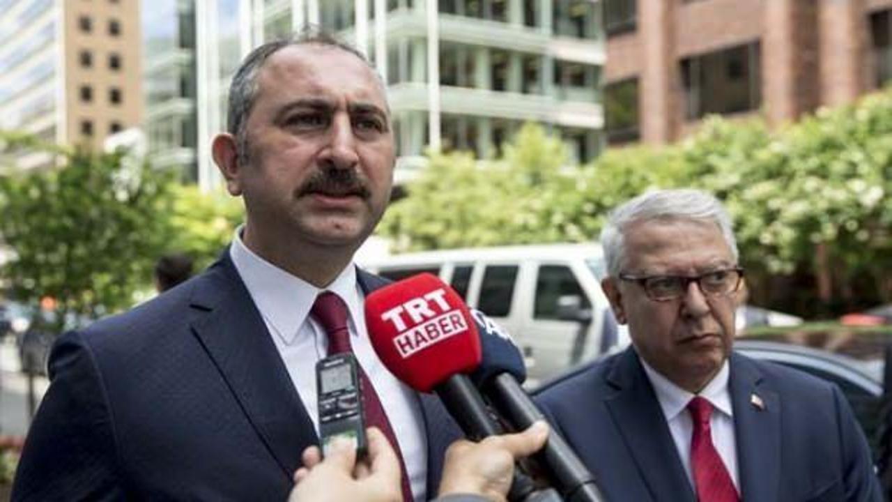 Adalet Bakanı Gül'den kritik 'FETÖ' çıkışı!