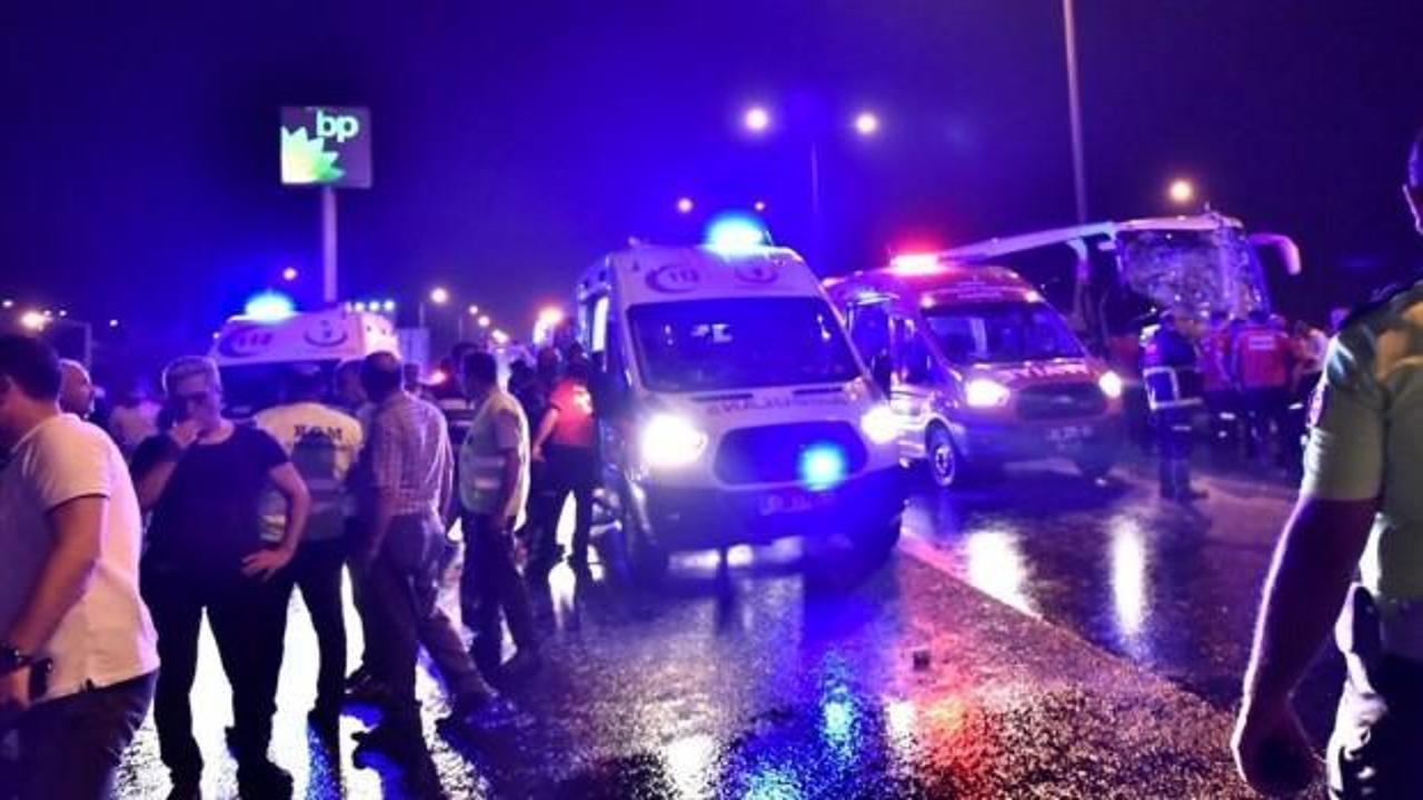 Adana'da zincirleme kaza: 14 yaralı