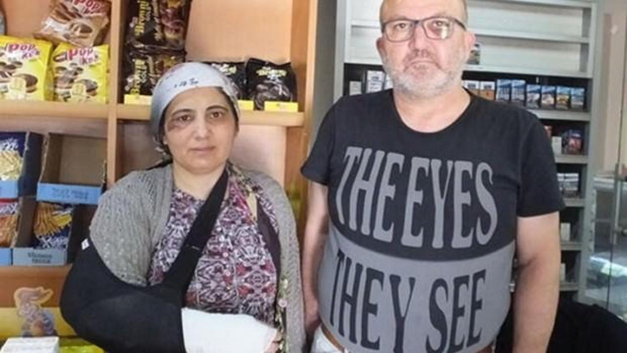 Bakkal ve eşine 'kiralık daire' dayağı!