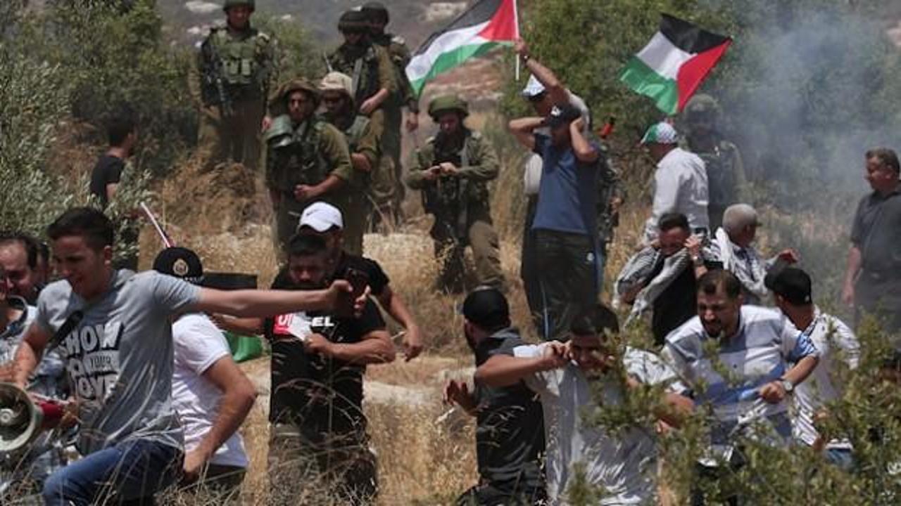 İşgalci İsrail Gazze'de 34 Filistinliyi yaraladı