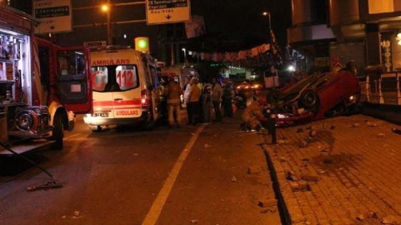 İstanbul'da trafik kazası: 2 yaralı