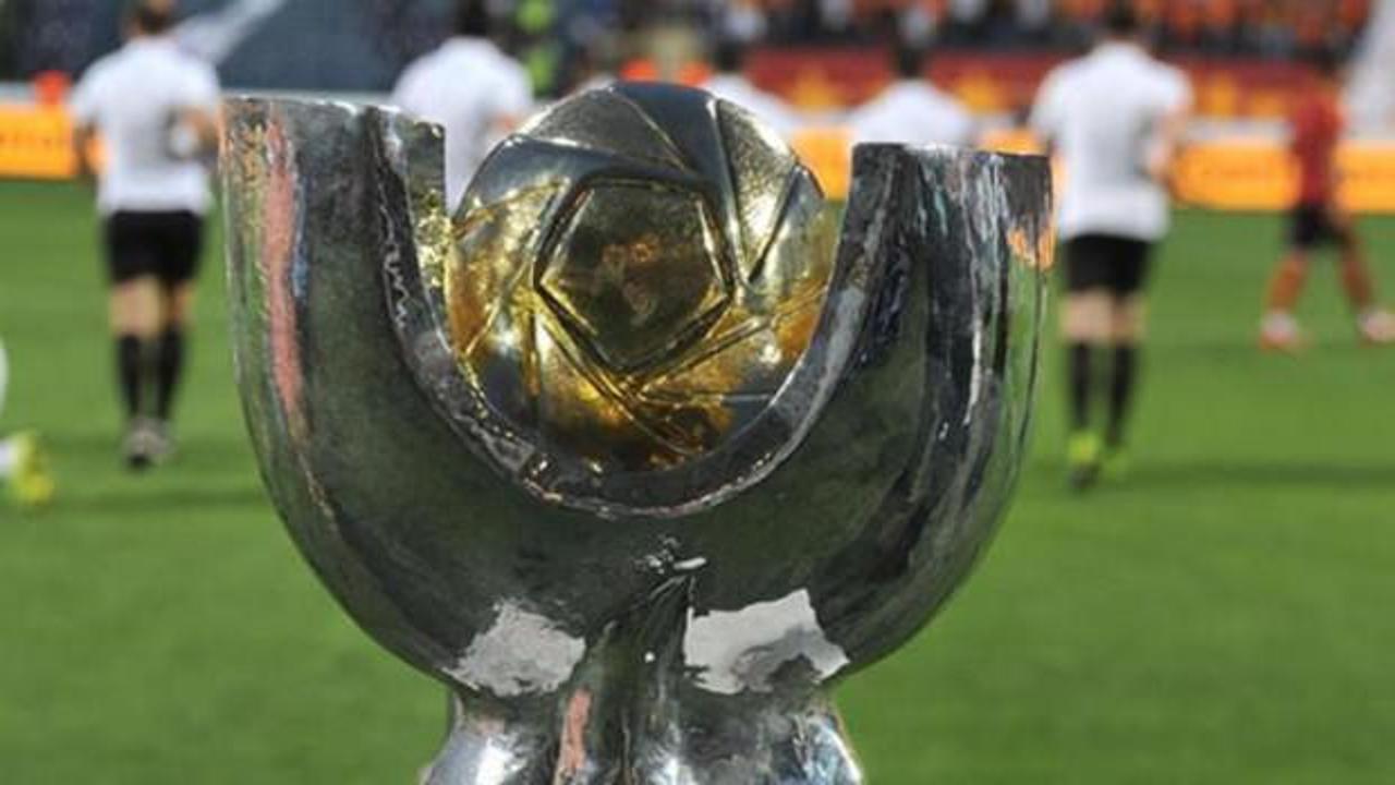 TFF Süper Kupa maçının tarihi ve yeri belli oldu