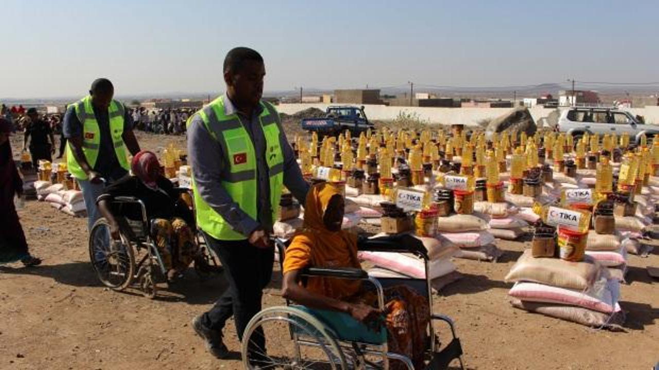 TİKA'dan Cibuti'ye 45 ton gıda yardımı!
