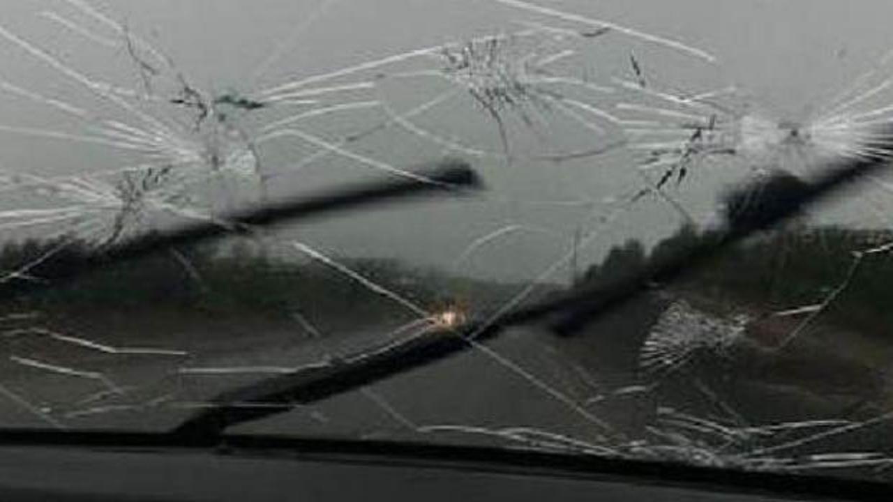 Yer: Ordu! Araç camlarını kırdı