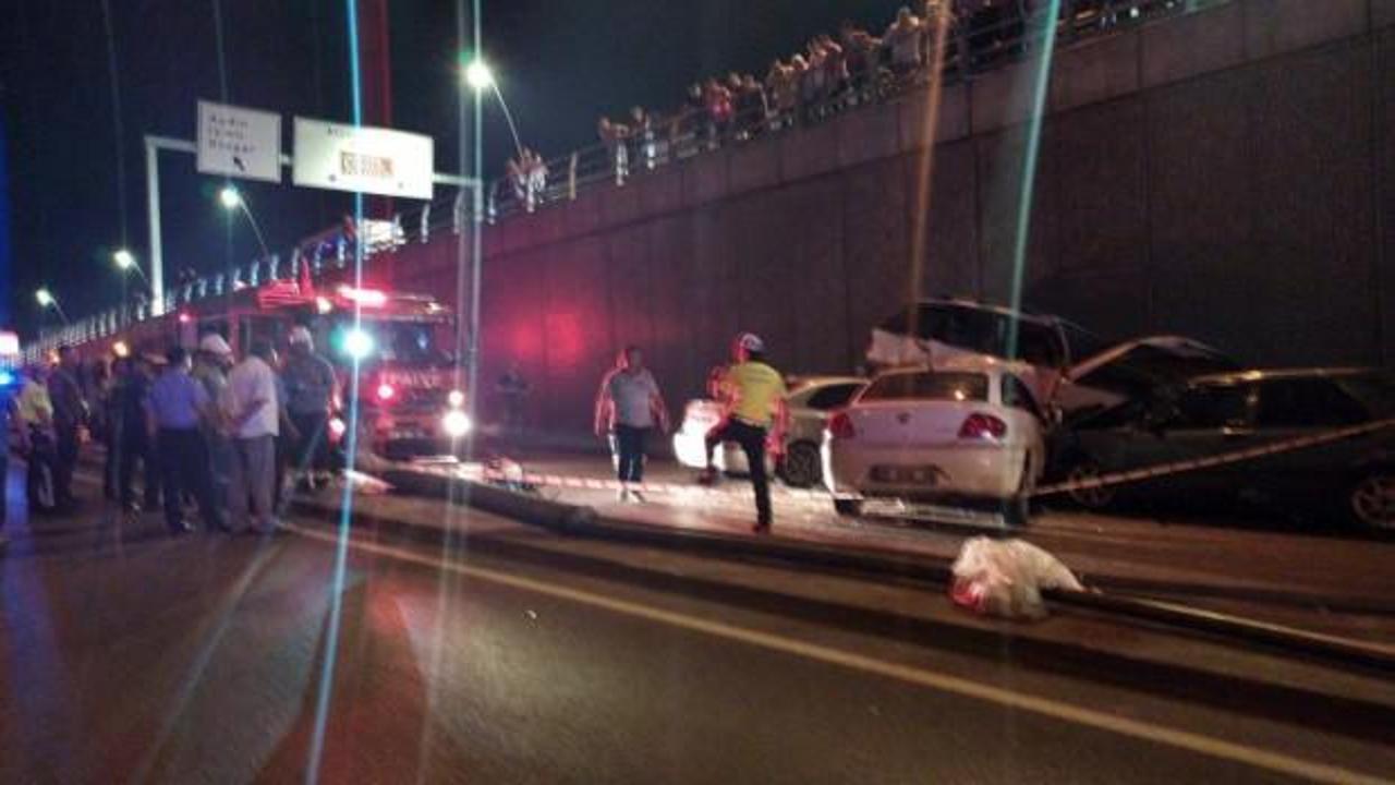 Alt ge&ccedil;itte akılalmaz kaza!