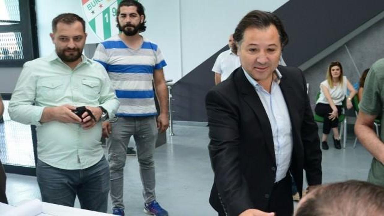 Bursaspor'un yeni başkanı belli oldu!