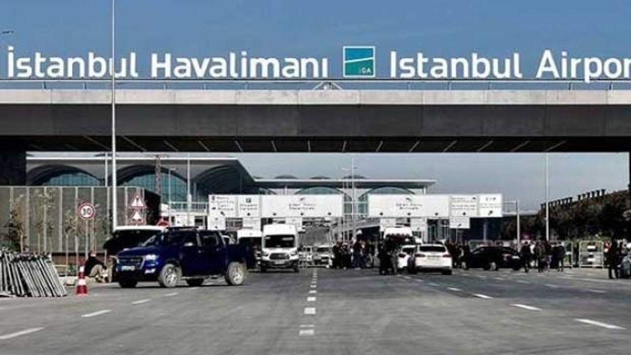 İstanbul Havalimanı'nda seçim hareketliliği