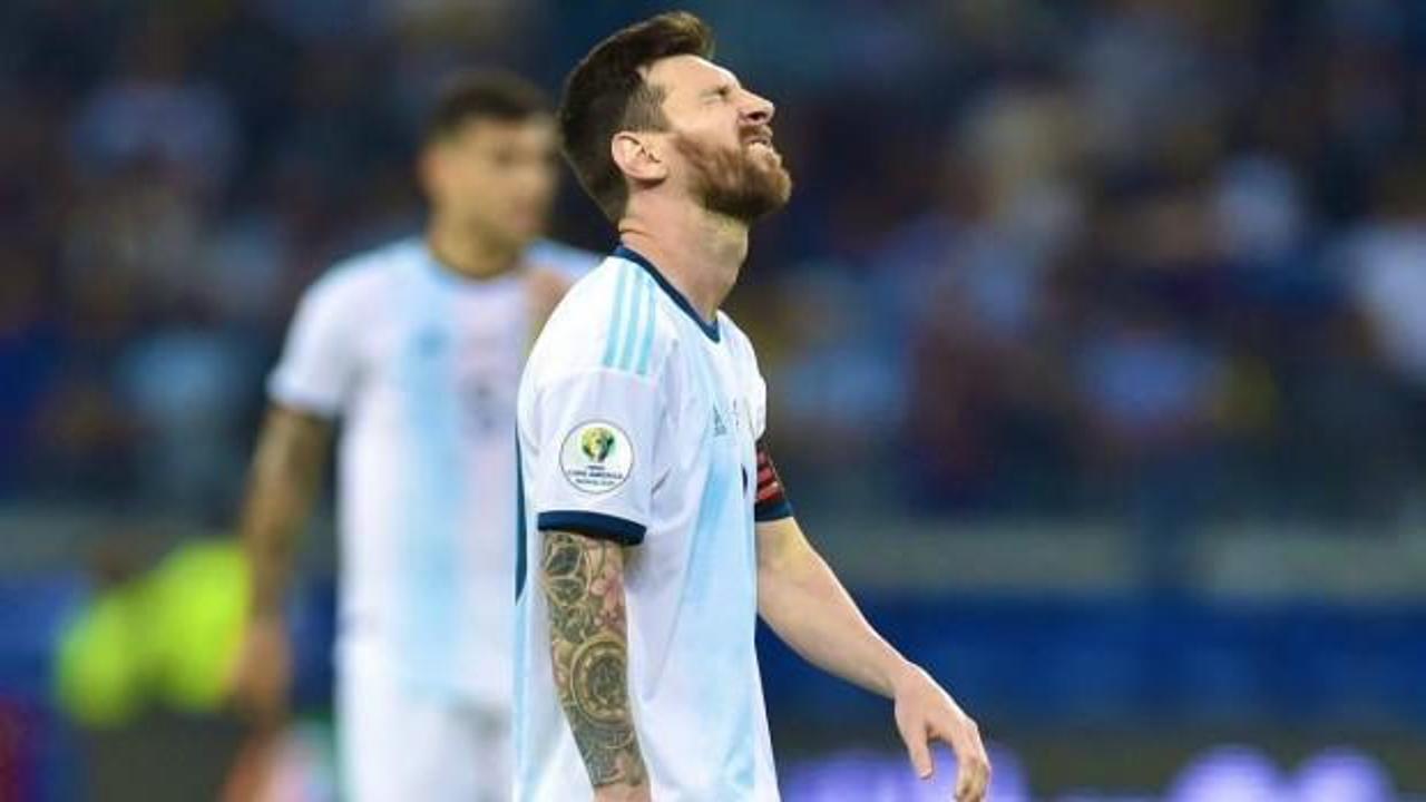 Messi'li Arjantin yine kazanamadı