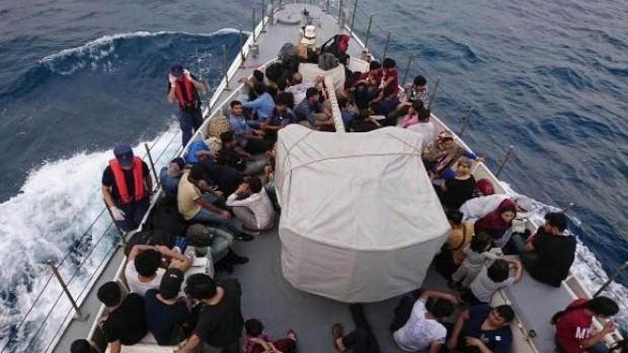 Muğla'da, 114 kaçak göçmen yakalandı